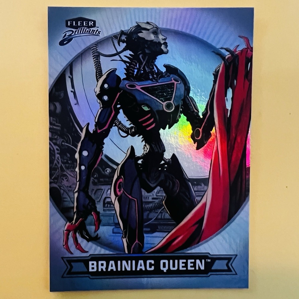 2025 Upper Deck‎ Fleer Brilliants Superman Brainiac Queen #60 Base DC